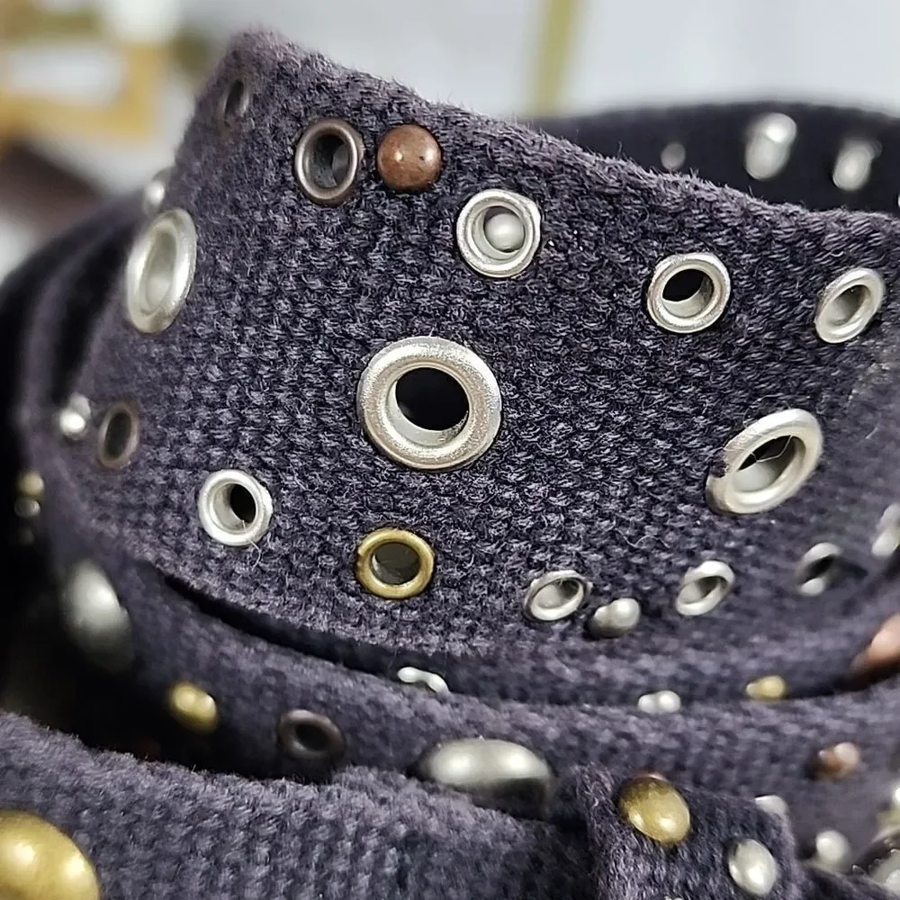Vintage Grommet and Stud Size Medium EXPRESS Belt